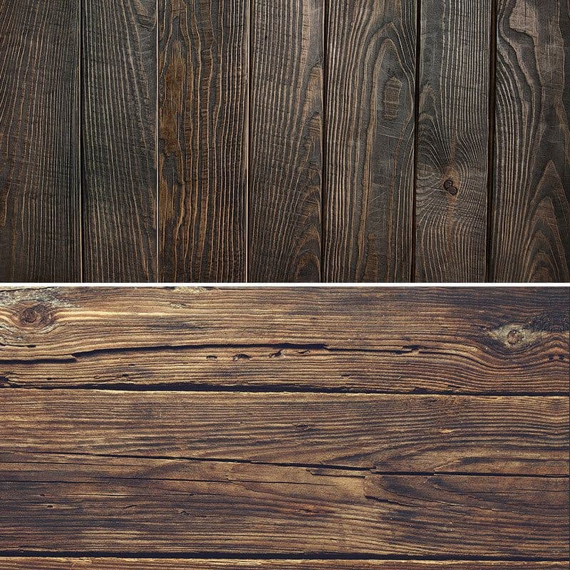 image-Double-Sided Photography Background Paper 55x83cm Wood Grain Marble