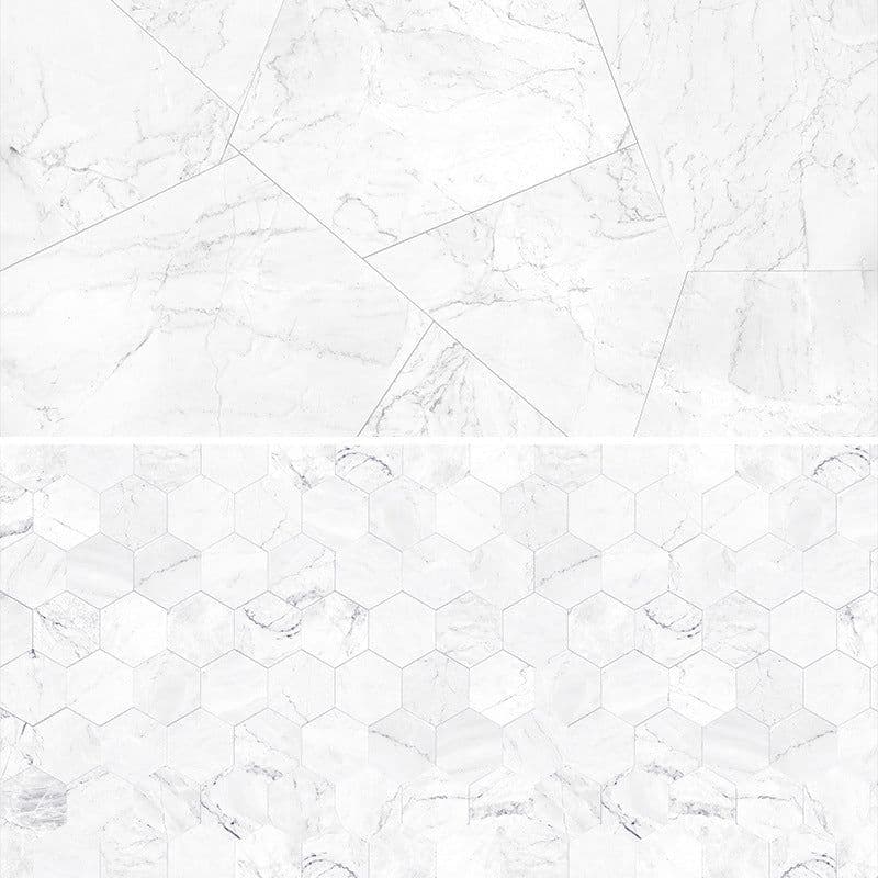 image-Double-Sided Photography Background Paper 55x83cm Wood Grain Marble