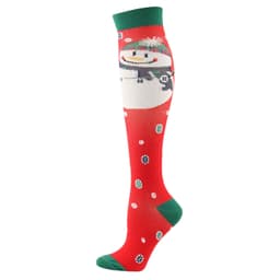 image-Amazon Sports Compression Socks Long Tube Adult Christmas