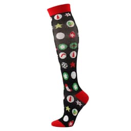 image-Amazon Sports Compression Socks Long Tube Adult Christmas