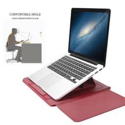 image-15.6 Inch Laptop Sleeve Bag Plush Waterproof Inner Case Universal