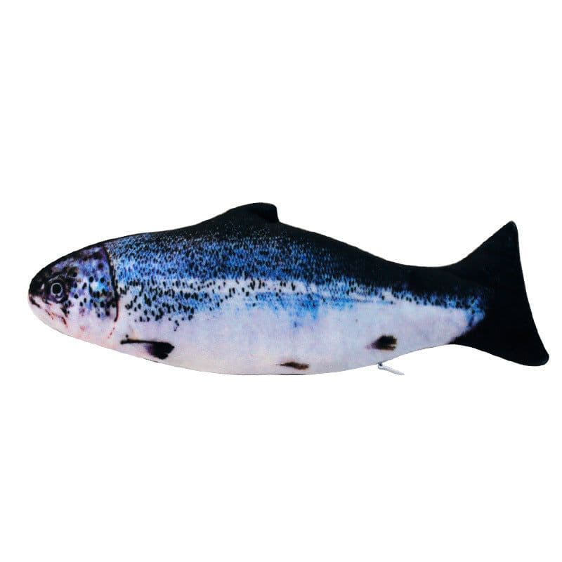 image-Augleka Electric Flopping Fish Plush Toy Clownfish 28cm