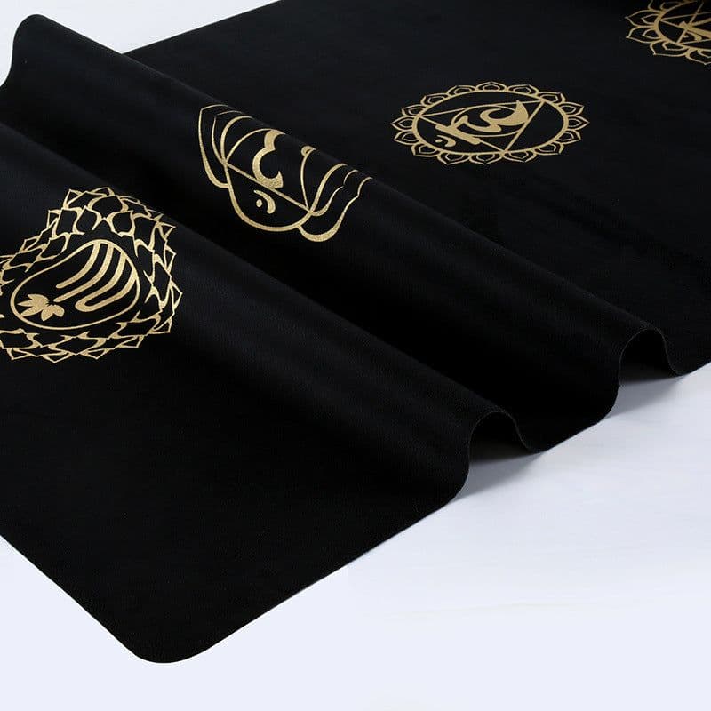 image-Nagudi Yoga Mat with Alignment Lines 1830x680mm Natural Rubber