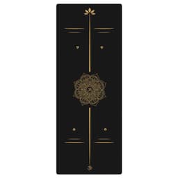 image-Nagudi Yoga Mat with Alignment Lines 1830x680mm Natural Rubber