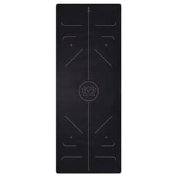 image-Nagudi Yoga Mat with Alignment Lines 1830x680mm Natural Rubber