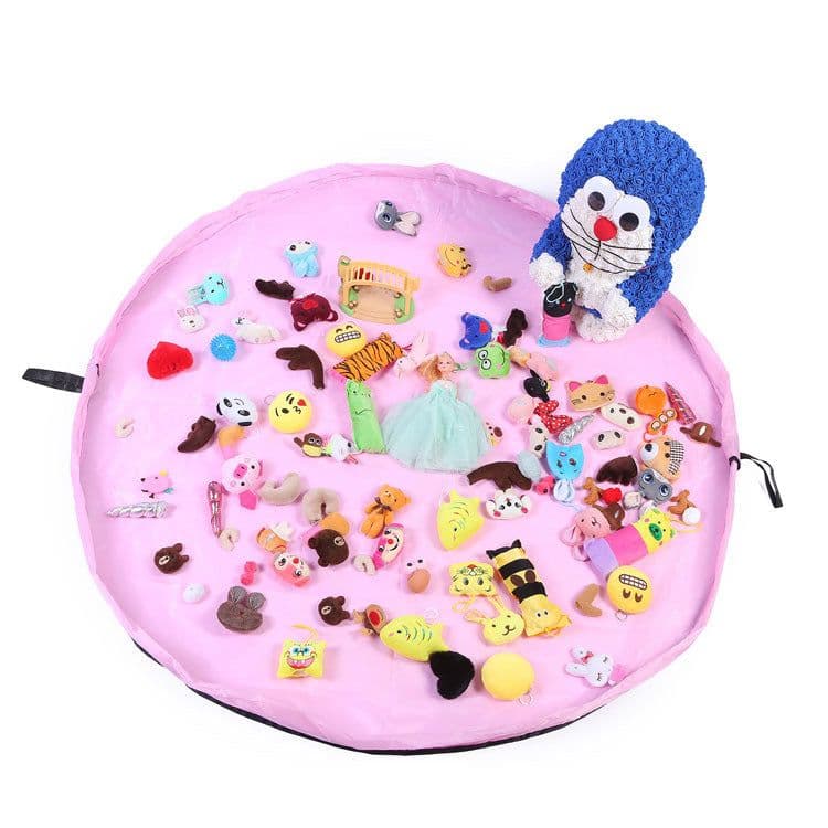 image-Children's Toy Storage Bag Polyester Round Beam Pocket 1.5M Waterproof
