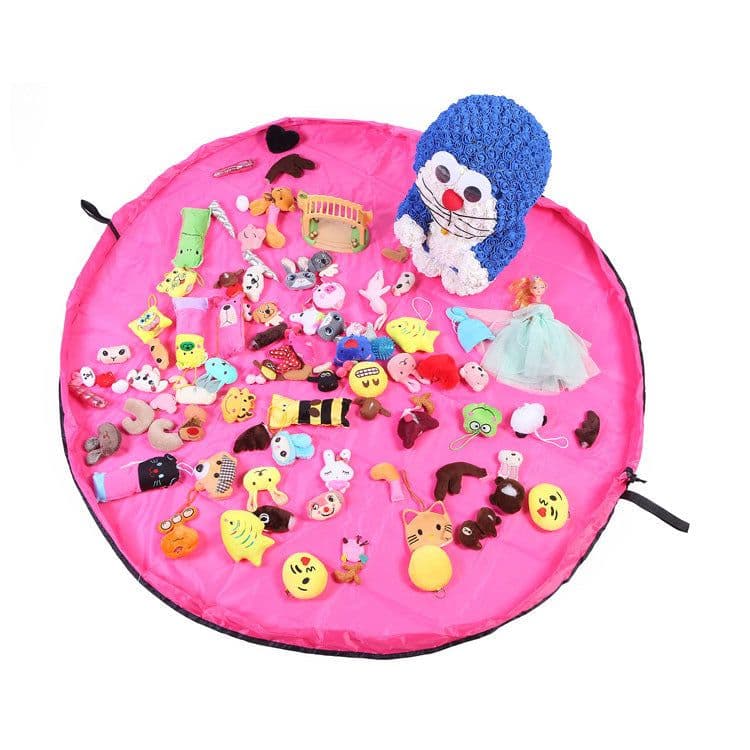 image-Children's Toy Storage Bag Polyester Round Beam Pocket 1.5M Waterproof