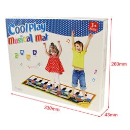 image-Sharp Edge Children's Musical Piano Play Mat Educational Toy Ages 3-6