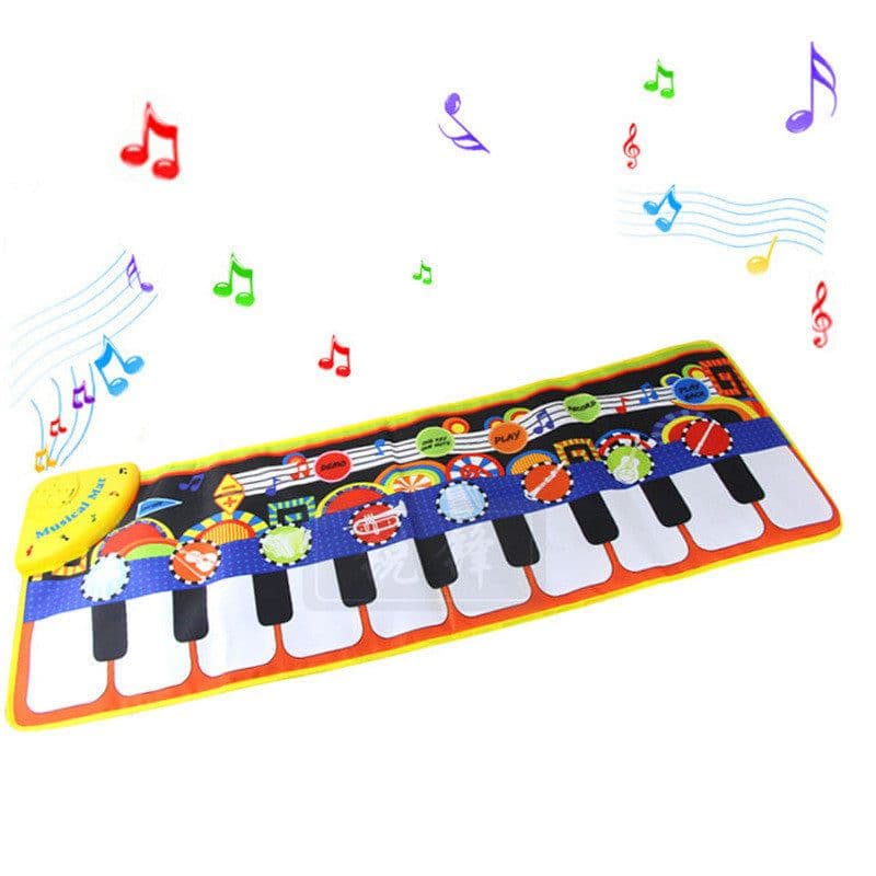 image-Sharp Edge Children's Musical Piano Play Mat Educational Toy Ages 3-6