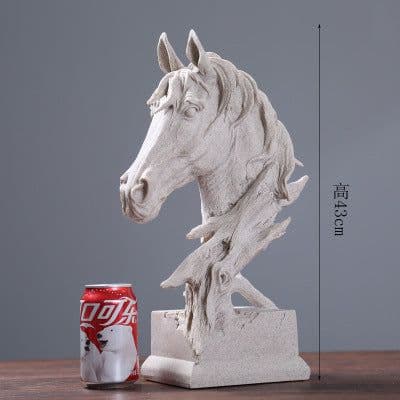 image-Silence is Gold Resin Sculpture Nordic Home Decor Figurine