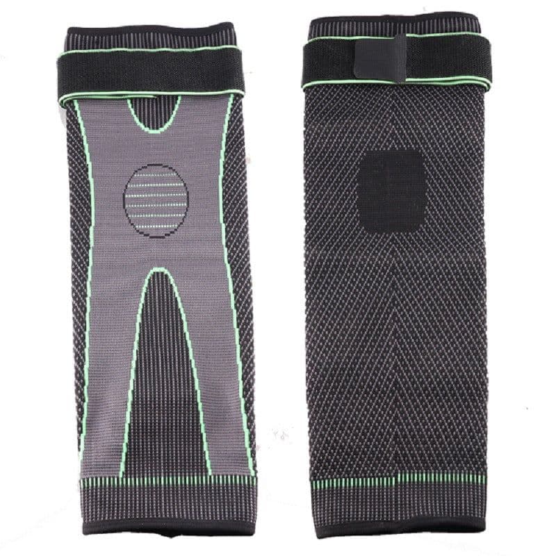 image-Mumian S33 Nylon Knee Pads for Sports - Black and Green