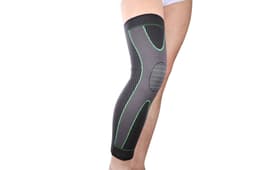 image-Mumian S33 Nylon Knee Pads for Sports - Black and Green