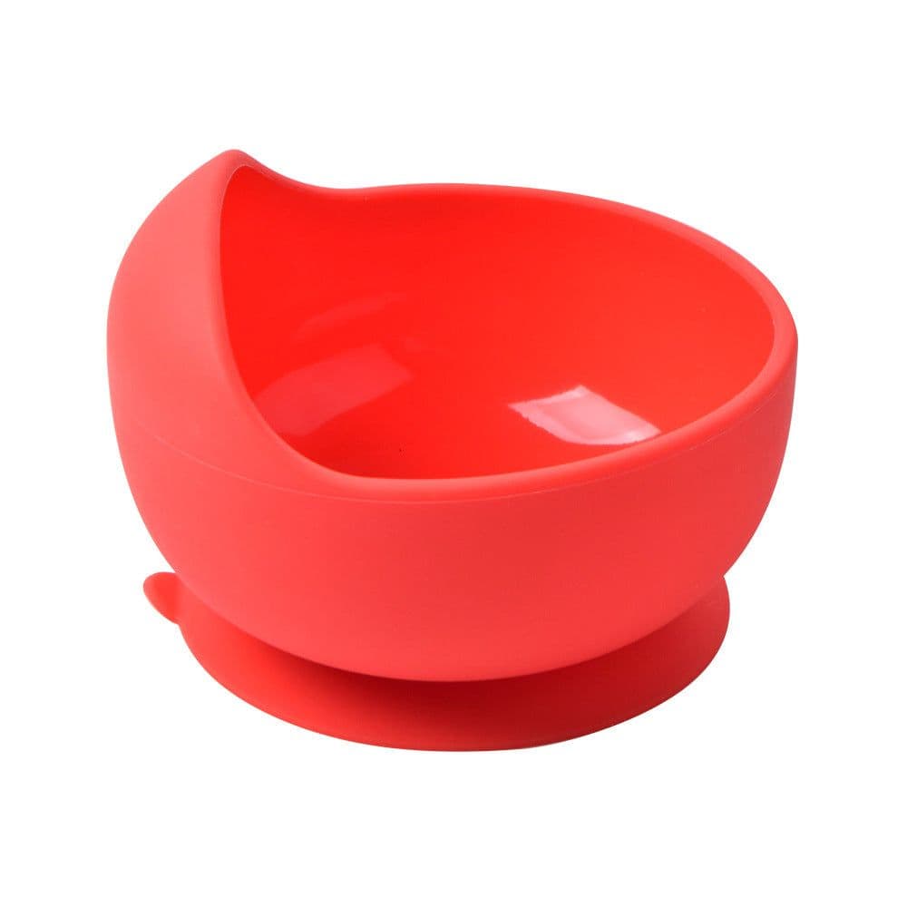 image-rxl Baby Silicone Bowl Spoon Set with Suction Cup