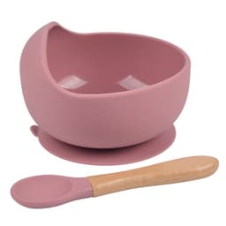 image-rxl Baby Silicone Bowl Spoon Set with Suction Cup