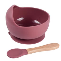 image-rxl Baby Silicone Bowl Spoon Set with Suction Cup