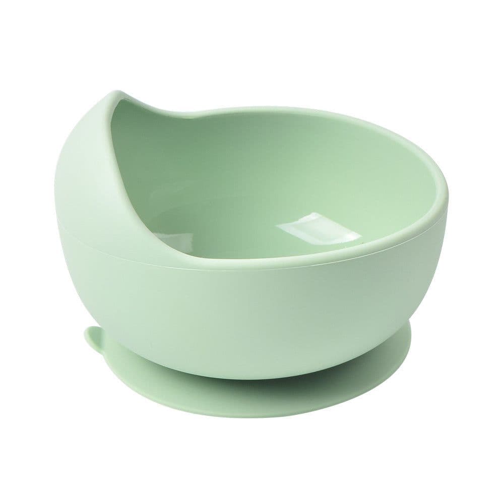 image-rxl Baby Silicone Bowl Spoon Set with Suction Cup
