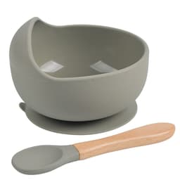 image-rxl Baby Silicone Bowl Spoon Set with Suction Cup
