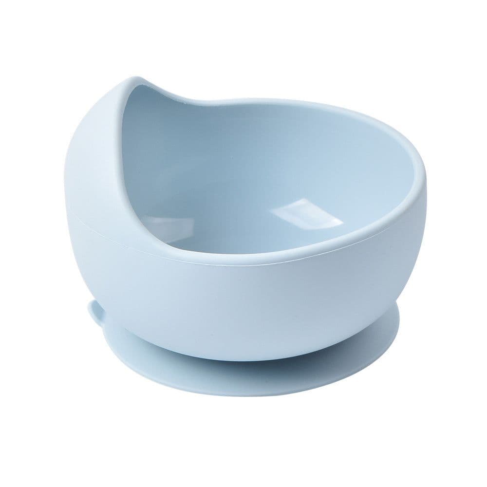 image-rxl Baby Silicone Bowl Spoon Set with Suction Cup