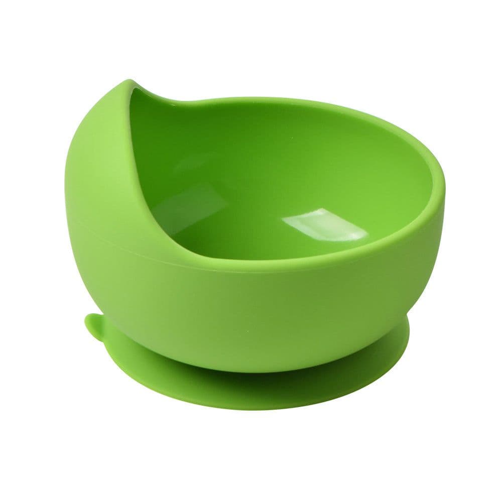 image-rxl Baby Silicone Bowl Spoon Set with Suction Cup