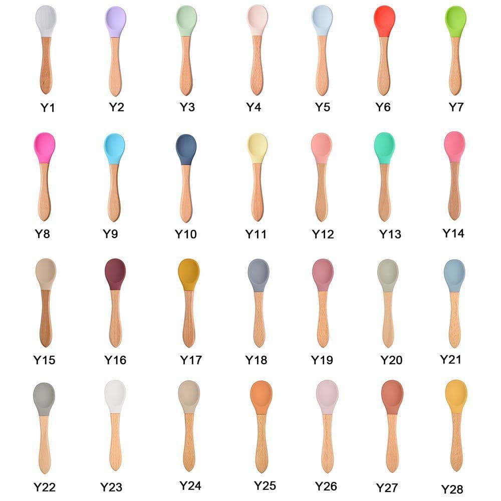 image-rxl Baby Silicone Bowl Spoon Set with Suction Cup