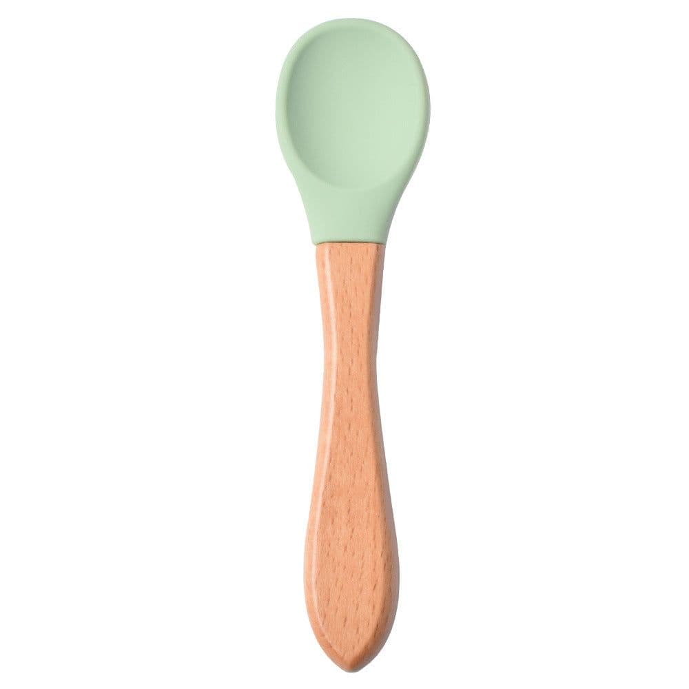 image-rxl Baby Silicone Bowl Spoon Set with Suction Cup