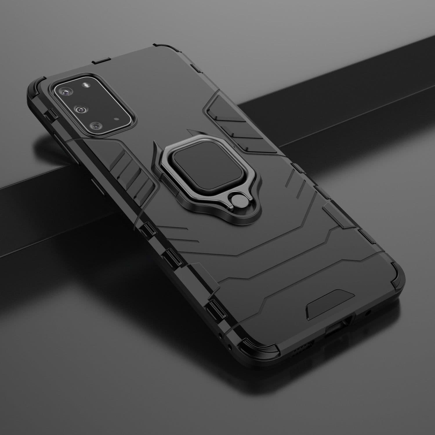 image-Samsung Galaxy S20 Plus Ring Kickstand Case with Car Mount