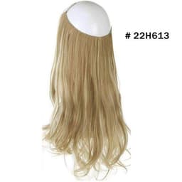 image-Fish Line Curly Hair Extension 40cm Matte Silk Wig