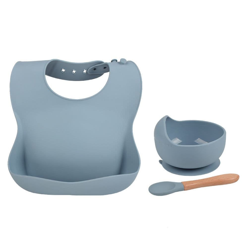image-Rxl Silicone Baby Bib Waterproof with Food Pocket