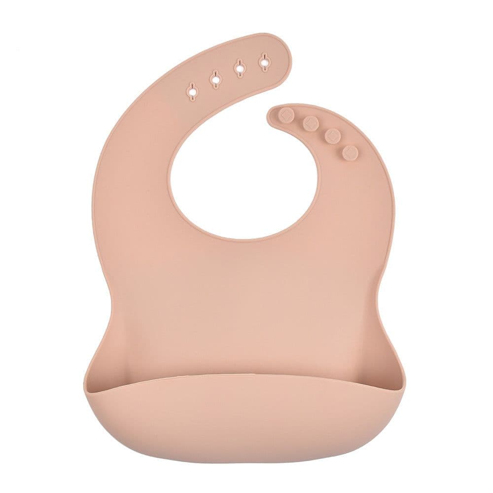 image-Rxl Silicone Baby Bib Waterproof with Food Pocket
