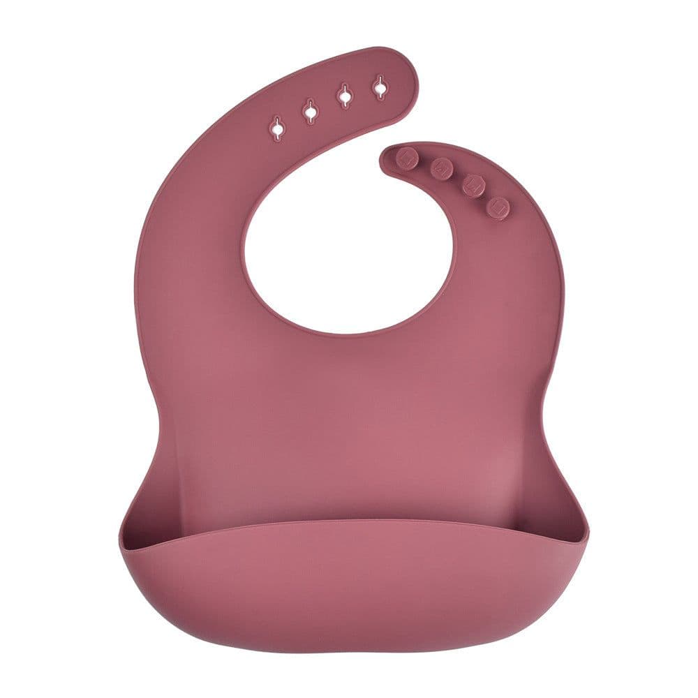 image-Rxl Silicone Baby Bib Waterproof with Food Pocket