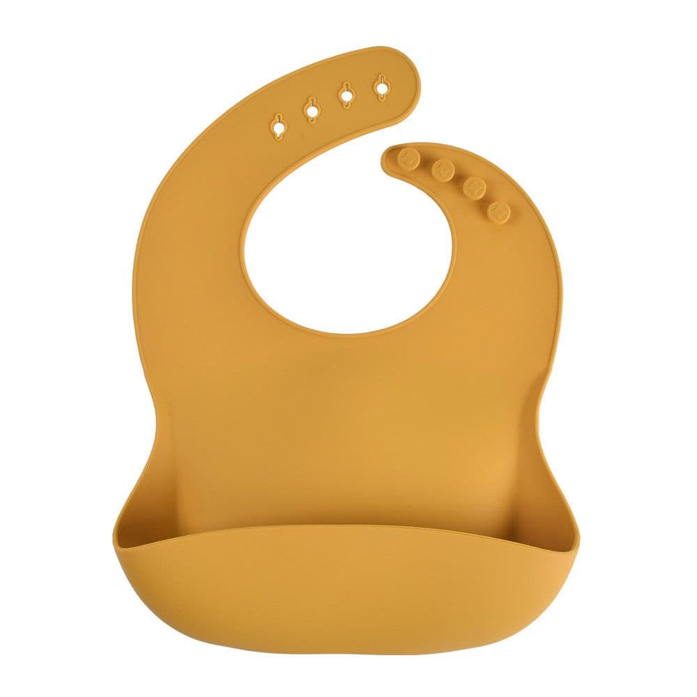 image-Rxl Silicone Baby Bib Waterproof with Food Pocket