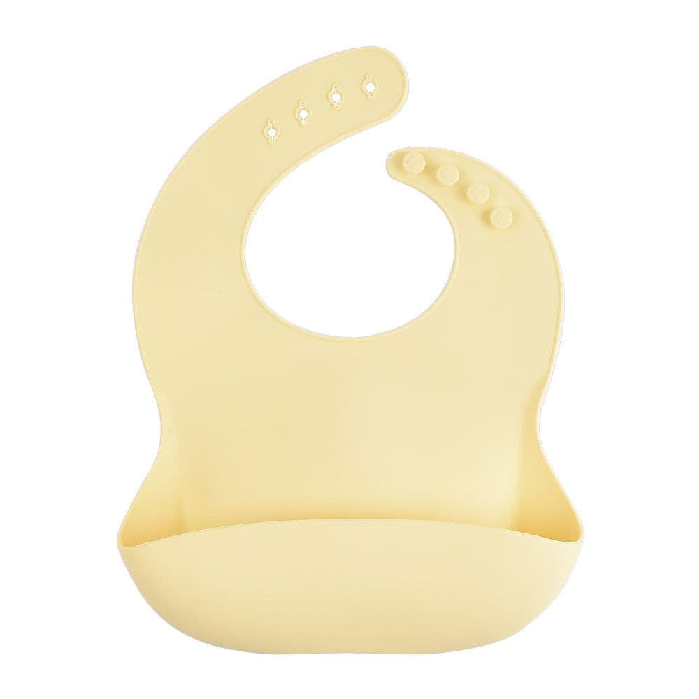 image-Rxl Silicone Baby Bib Waterproof with Food Pocket