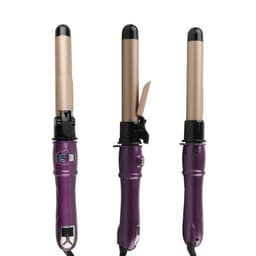 image-Automatic Rotating Hair Curler and Straightener 2-in-1 Ceramic