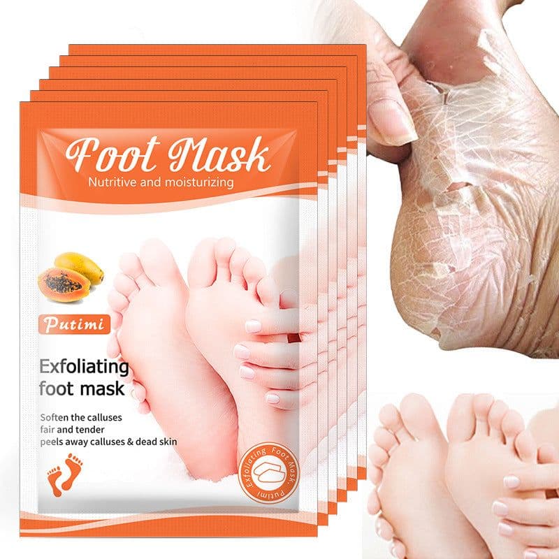 image-Putimi Papaya Exfoliating Foot Mask Peel 55g