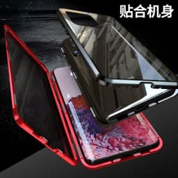 image-Samsung Galaxy S20 Magnetic Privacy Glass Metal Case