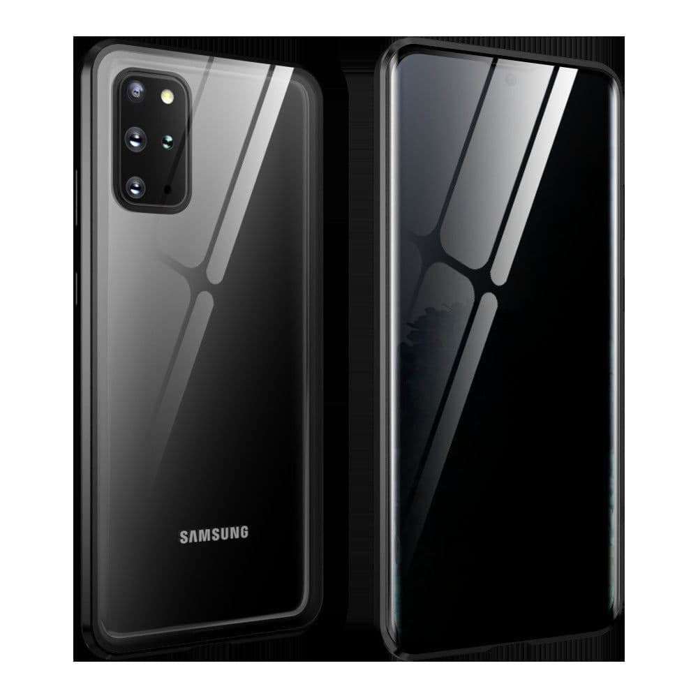 image-Samsung Galaxy S20 Magnetic Privacy Glass Metal Case