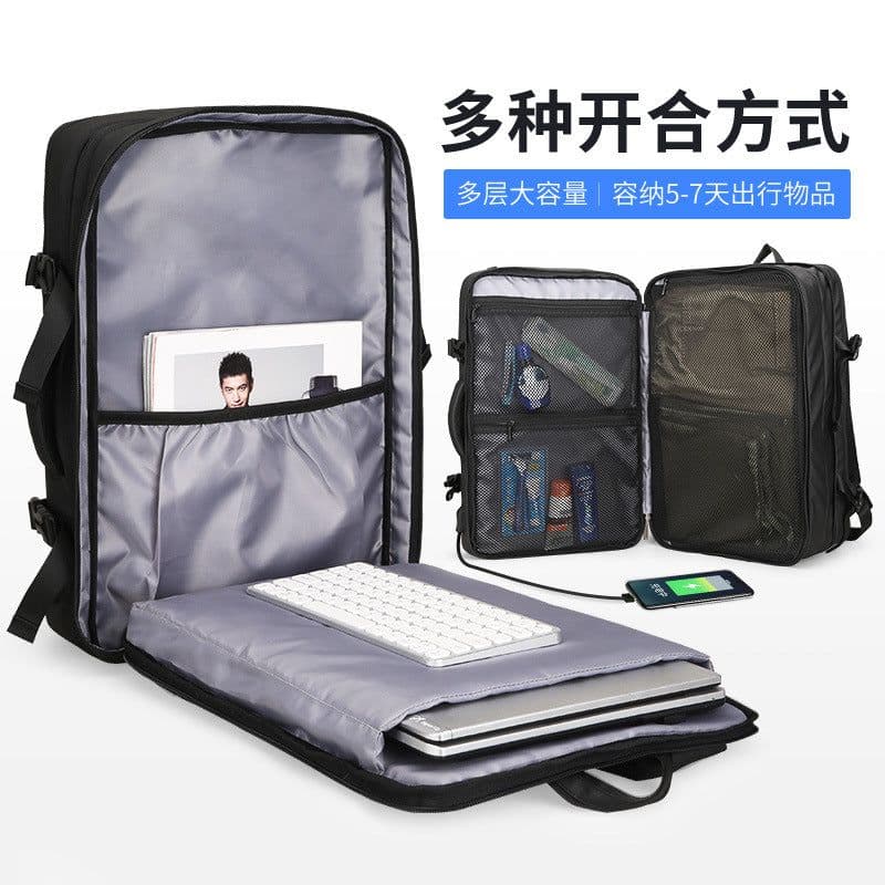 image-Marco Leiden Oxford Cloth Business Backpack Large Capacity Waterproof