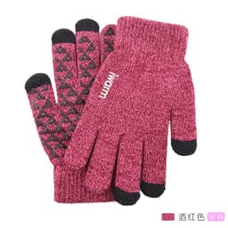 image-iwarm Touch Screen Gloves Winter Warm Knit Fleece Lined Unisex
