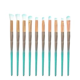 image-HappyMakeup 20 Piece Unicorn Diamond Makeup Brush Set