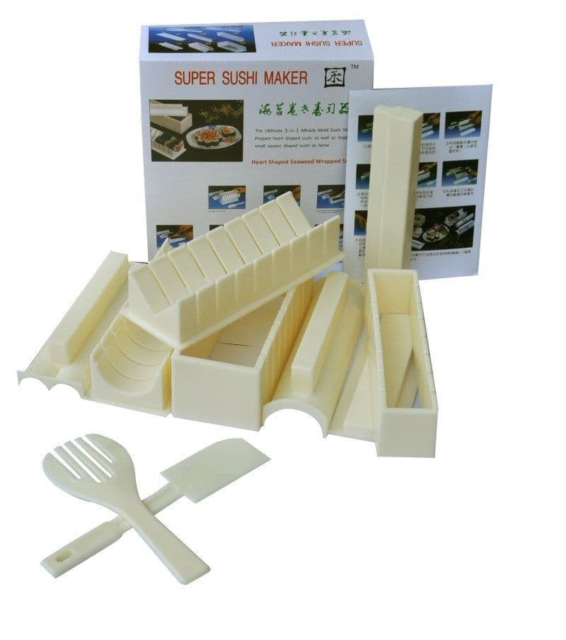 image-10-Piece DIY Sushi Maker Mold Set