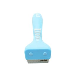 image-Pet Hair Removal Comb Stainless Steel Dematting Rake for Cats Dogs