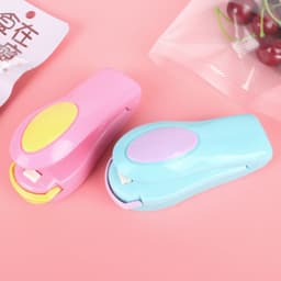 image-Vibrato Mini Portable Handheld Vacuum Sealer Travel Snack Sealer