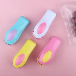 image-Vibrato Mini Portable Handheld Vacuum Sealer Travel Snack Sealer
