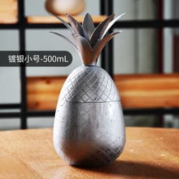 image-BARX Stainless Steel Pineapple Cocktail Glass 80mL