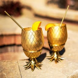 image-BARX Stainless Steel Pineapple Cocktail Glass 80mL