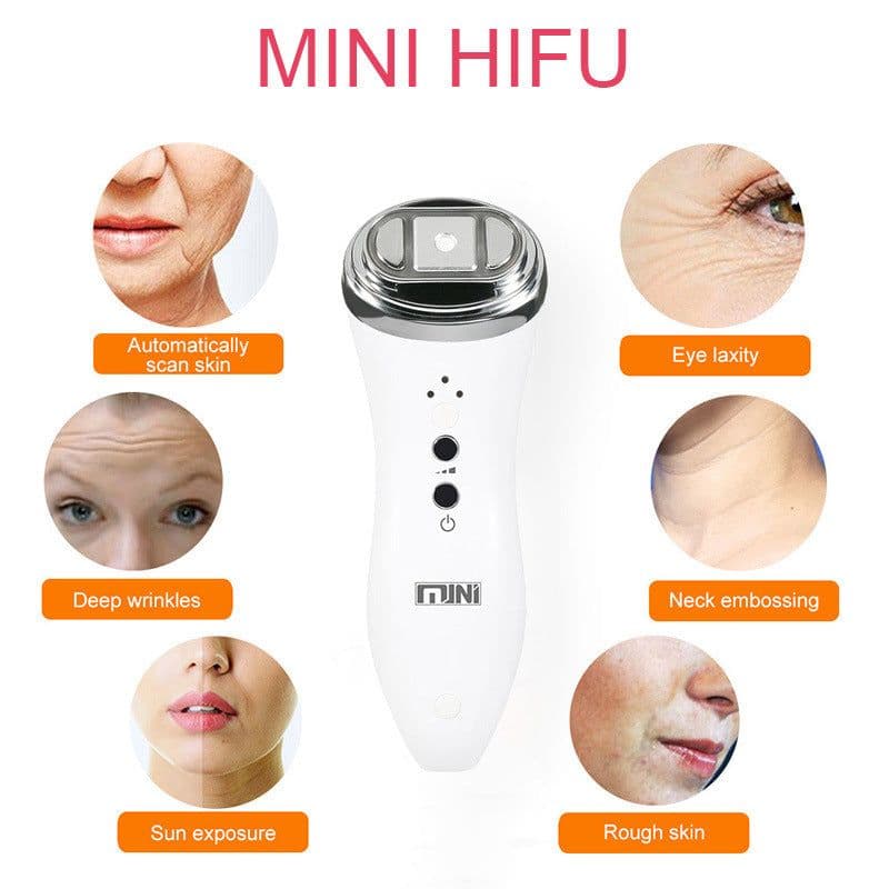 image-Glomeve Mini HIFU Ultrasonic Lifting RF Beauty Device