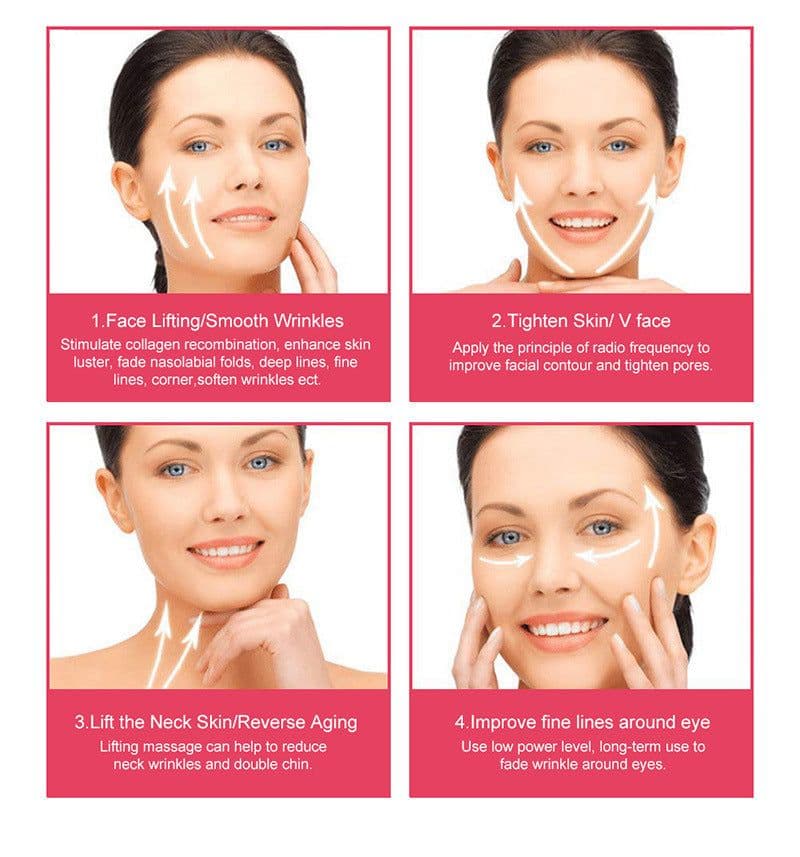 image-Glomeve Mini HIFU Ultrasonic Lifting RF Beauty Device