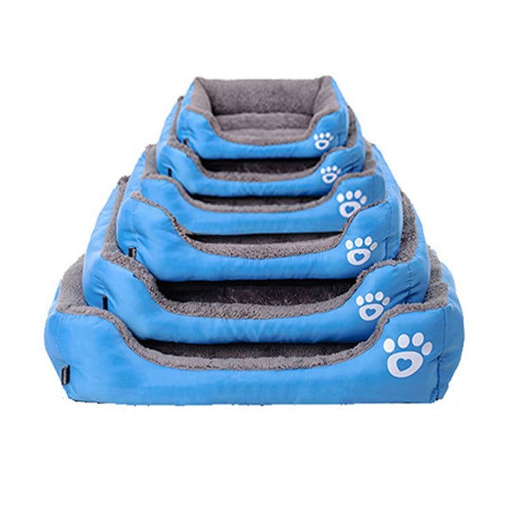image-Pet Bed Dog Cat Nest Waterproof Cloth XXL Dark Blue