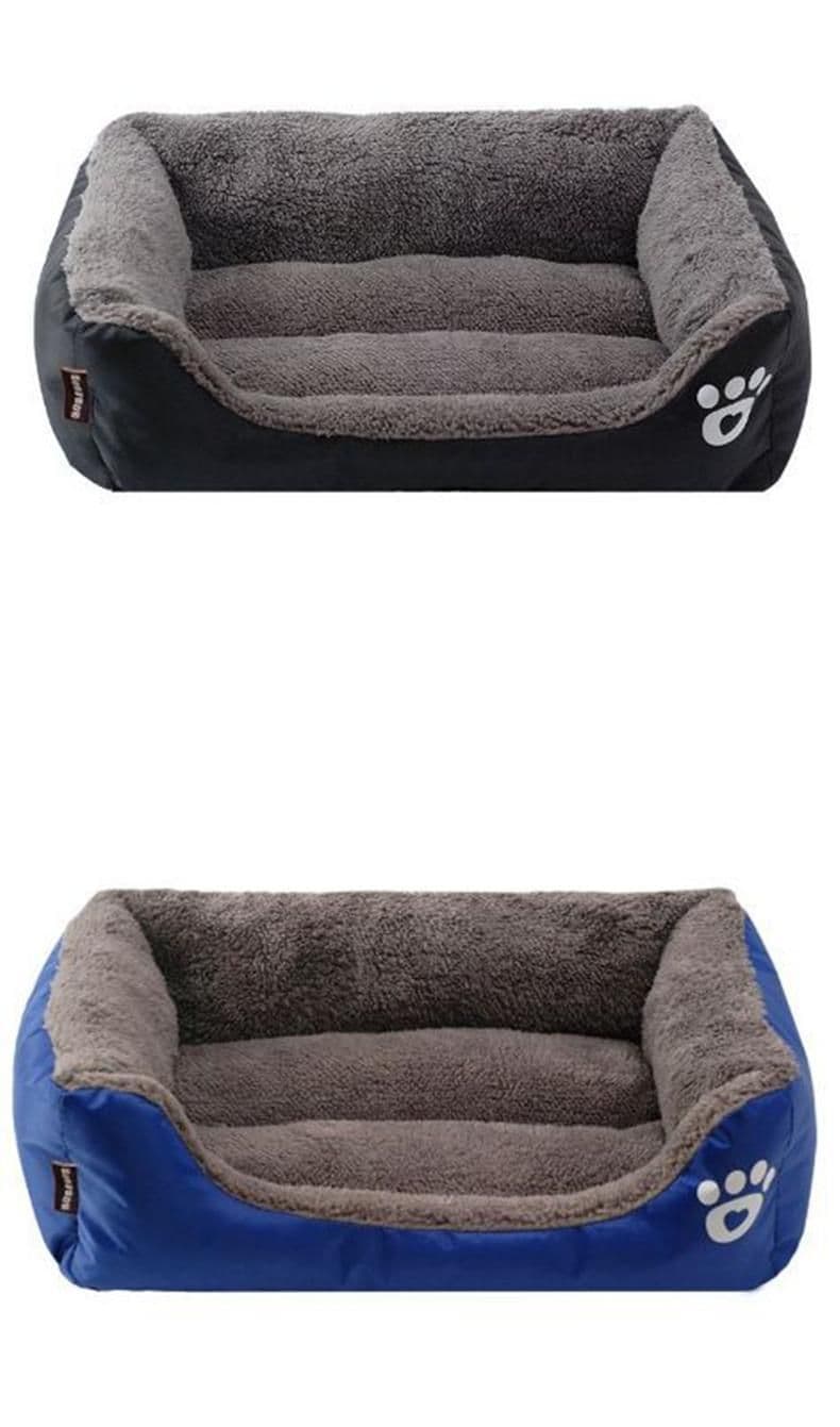 image-Pet Bed Dog Cat Nest Waterproof Cloth XXL Dark Blue