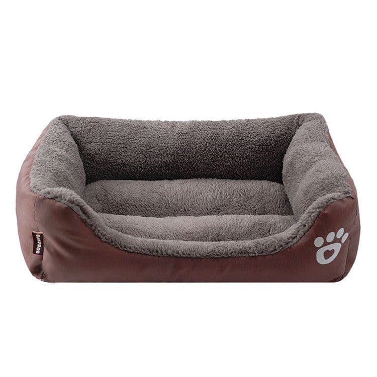 image-Pet Bed Dog Cat Nest Waterproof Cloth XXL Dark Blue